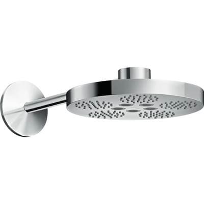 Axor ONE Showerhead 280 2-Jet with Showerarm Trim, 2.5 GPM - Chrome by Axor