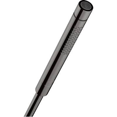 AXOR Starck Baton Handshower 2-Jet, 1.75 GPM in Polished Black Chrome