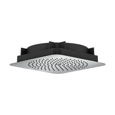 Axor Citterio C Showerhead 270 Square 1-Jet Flush Ceiling, 1.75 GPM in - Chrome