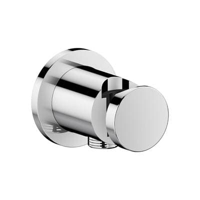 Axor One Wall Outlet with Handshower Holder, Round - Chrome