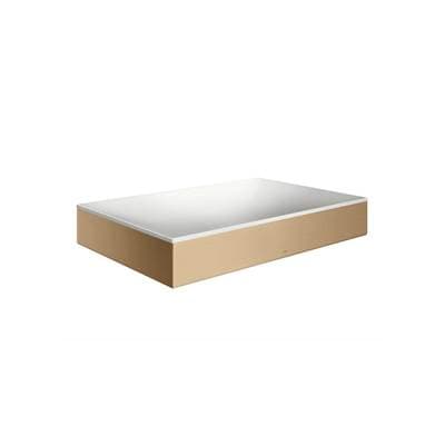 Axor Suite Sinks Square Sink Without Overflow, 23 5/8'' X 15 3/4'' - Brushed Bronze by Axor