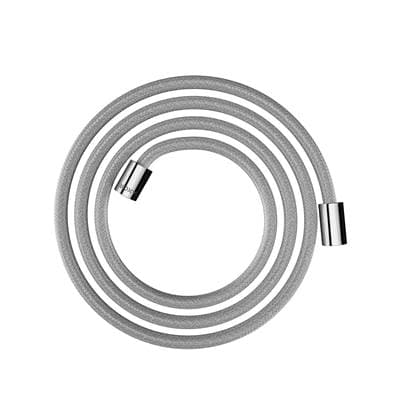 Axor Showersolutions Textile Hose with Cylindrical Nut, 79'' - Chrome by Axor