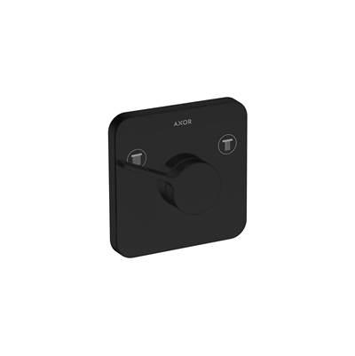 AXOR ONE Showerhead Diverter Trim in Matte Black by Axor