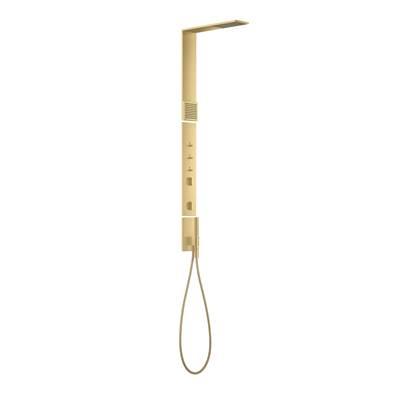 AXOR ShowerComposition Shower Column Set, 2.5 GPM in Brushed Gold Optic