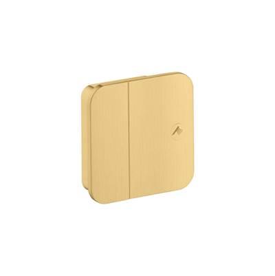 AXOR ONE On/Off Shut Off Trim Trim in Brushed Gold Optic by Axor
