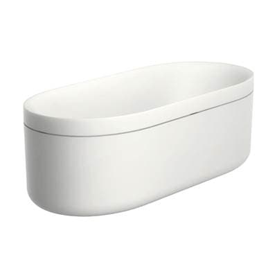Axor Suite Tubs Round with Pop-up Drain, 74 1/8'' - Polished Nickel by Axor