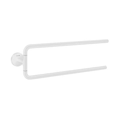 Axor Universal Circular Double Towel Bar,20'' in - Matte White