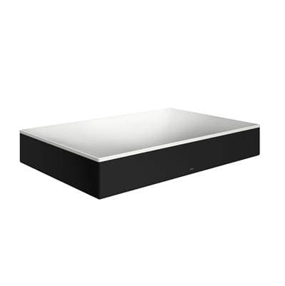 Axor Suite Sinks Square Sink Without Overflow, 23 5/8'' X 15 3/4'' - Matte Black by Axor