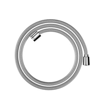 Axor Showersolutions Textile Hose with Cylindrical and Conical Nut, 79'' - Chrome by Axor
