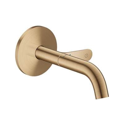 Axor One Wall-mounted Single-handle Faucet Select 160, 1.2 GPM - Brushed Bronze