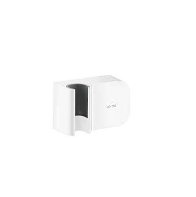 Axor ONE Handshower Holder with Outlet in - Matte White