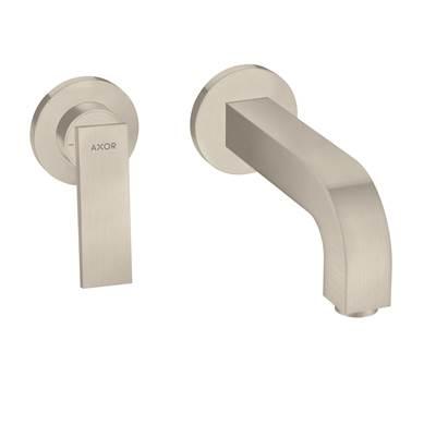 AXOR Citterio Wall-Mounted Single-Handle Faucet Trim, 1.2 GPM in Brushed Nickel by Axor
