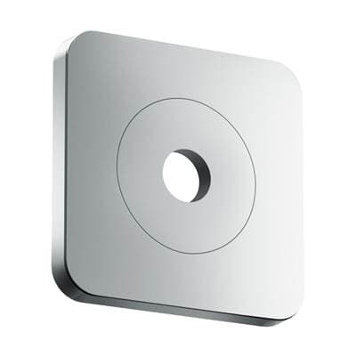 Axor Citterio C Wall Plate Softsquare 5'' X 5'' in - Chrome