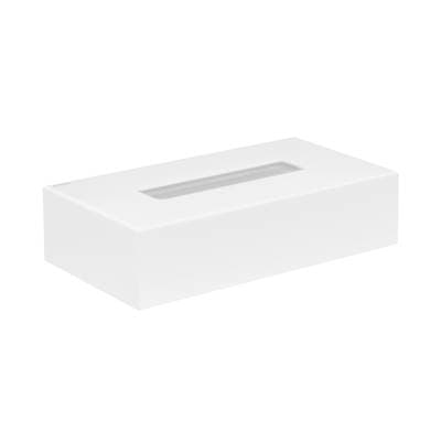 Axor Universal Circular Tissue Box in - Matte White by Axor