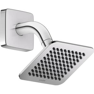 Axor Citterio C Showerhead 120/120 1-Jet with Showerarm, 1.8 GPM in - Chrome
