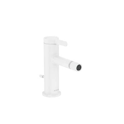 Axor ONE Single-hole Bidet Faucet with Lever Handle - Matte White by Axor