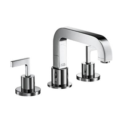Axor Citterio 3-Hole Roman Tub Set Trim- Lever Handles - Chrome by Axor