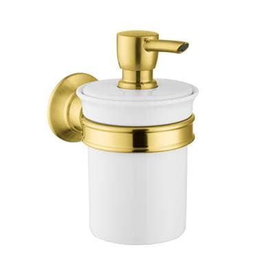 Axor Montreux Soap Dispenser in - Brushed Gold Optic by Axor