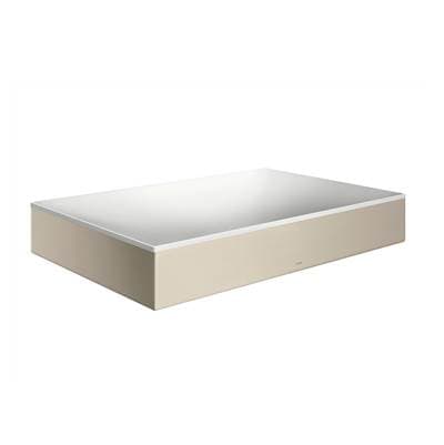 Axor Suite Sinks Square Sink Without Overflow, 23 5/8'' X 15 3/4'' - Brushed Nickel