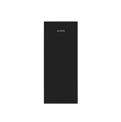 Axor Myedition Black Glass Plate 200 in - Matte Black by Axor