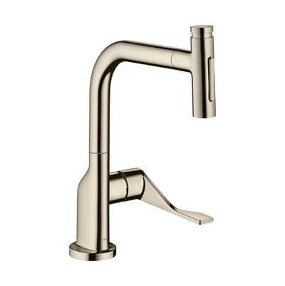 Axor Citterio Kitchen Faucet Select 2-Spray Pull-out, 1.75 GPM - Polished Nickel by Axor