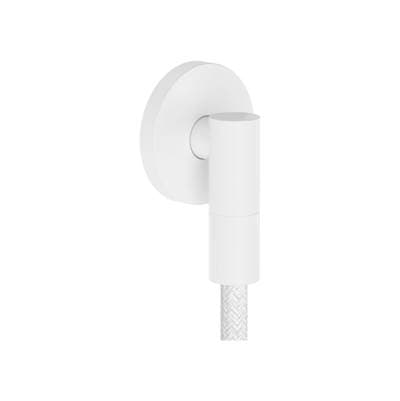 Axor Showersolutions Wall Outlet Round with Check Valves - Matte White