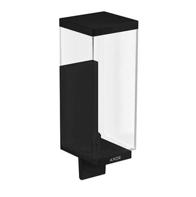Axor Universal Rectangular Liquid Soap Dispenser in - Matte Black