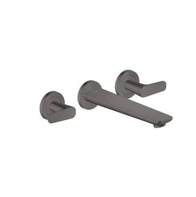 AXOR Citterio C 3-Hole Wall-Mounted Tub Filler in Brushed Black Chrome