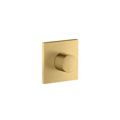 Axor Shower Composition Trio/quattro Diverter Trim in - Brushed Gold Optic