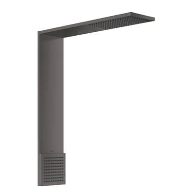 Axor Showercomposition 1-Jet Showerhead 110/220 and Shoulder Shower, 1.75 GPM - Brushed Black... by Axor