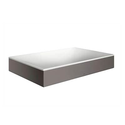 Axor Suite Sinks Square Sink Without Overflow, 23 5/8'' X 15 3/4'' - Brushed Black Chrome by Axor
