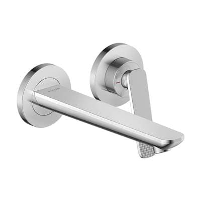 Axor Citterio C Wall-mounted Single-handle Faucet- Cubic Cut, 1.2 GPM - Chrome by Axor