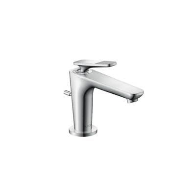 Axor Citterio C Single-hole Faucet 90 Coolstart with Pop-up Drain-cubic Cut, 1.2 GPM in - Chrome by Axor