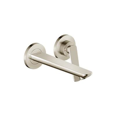 Axor Citterio C Wall-mounted Single-handle Faucet- Cubic Cut, 1.2 GPM - Polished Nickel