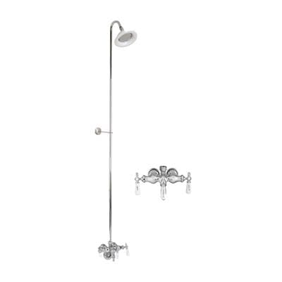 Barclay Diverter Faucet, Sunflower Showerhead - Polished Chrome by Barclay