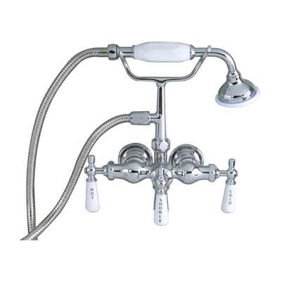Barclay Hand Shower | Single-Function | 3.80 GPM | Backflow Prevention - Polished Chrome by Barclay