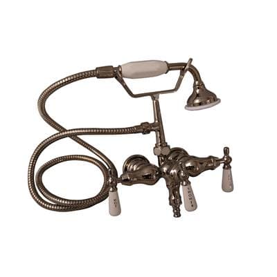 Barclay Hand Shower | Single-Function | 3.80 GPM | Backflow Prevention - Polished Nickel
