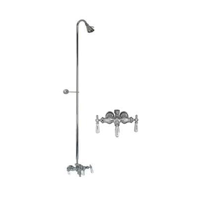 Barclay Diverter Faucet, Old Style Fct for CI Tubs - Polished Chrome by Barclay