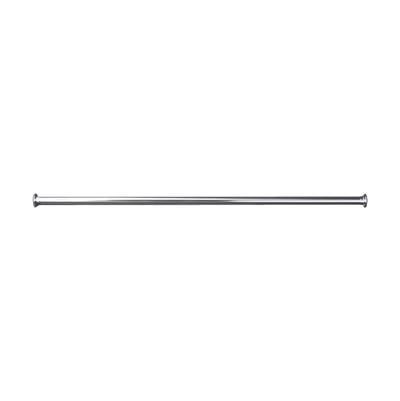 108'' Straight Shower Rod, Chrome by Barclay