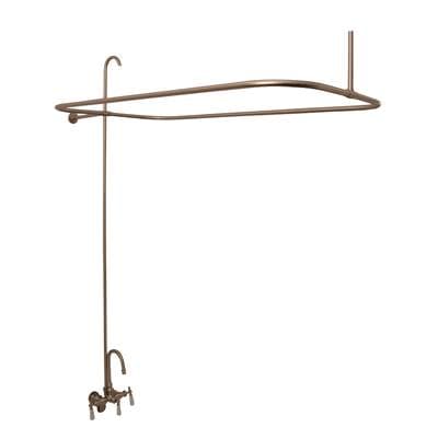 Barclay Shower Unit for Acryl Tubs, No Showerhead, Brushed Nickel - Polished Nickel by Barclay