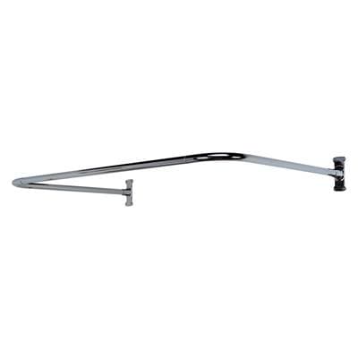 Barclay 4140 ''u'' Shower Rod, 48 X 26'', W/flanges - Polished Chrome by Barclay