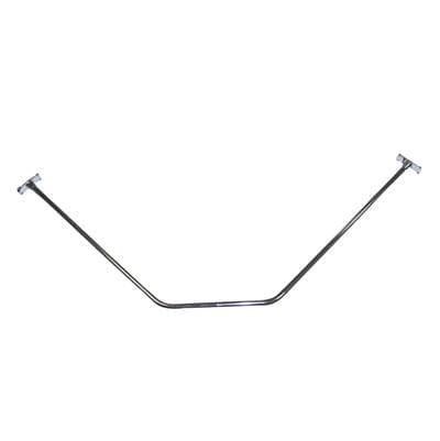 Barclay 4157 Neo Angle Shower Rod, 30x24x30'' - Polished Chrome by Barclay