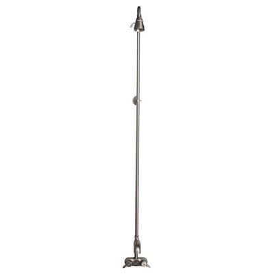 Barclay Diverter Bathcock W/code Spout Riser - Brushed Nickel by Barclay