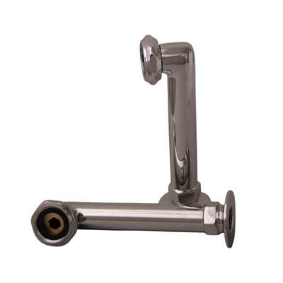 Barclay Elbows for Deck Mounting, 6'', Pair - Polished Chrome by Barclay