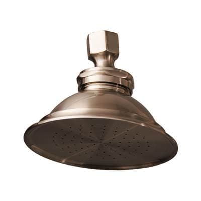 Barclay Sprinkler Can Shower Head, Brushed Nickel - Polished Nickel