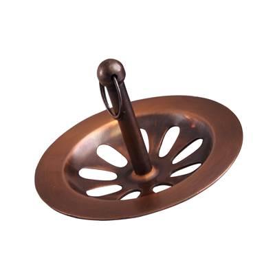 Barclay 3 1/4'' Daisy Wheel Overflow Cover with Bolt by Barclay
