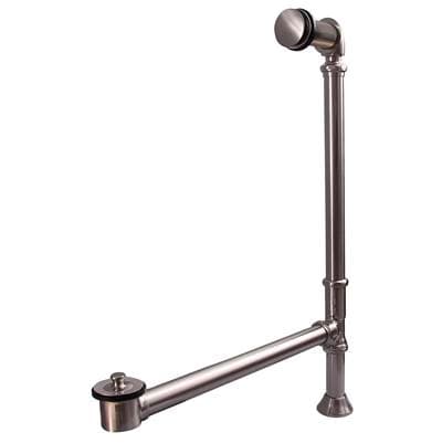 Barclay Pivoting Leg Tub Drain - Brushed Nickel