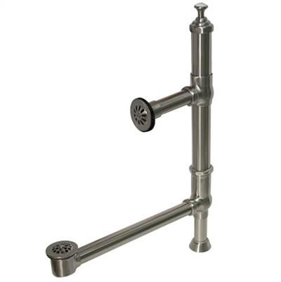 Barclay Tower Drain & Overflow - Brushed Nickel by Barclay