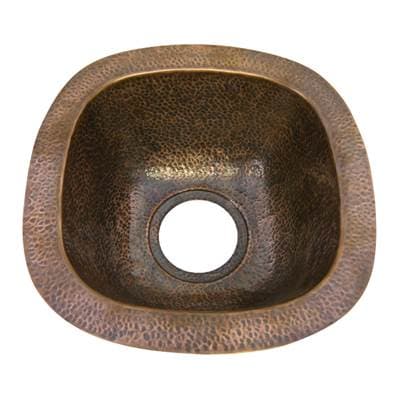 Barclay Trent Prep/bar Sink, 12'', Hammered - Antique Copper by Barclay
