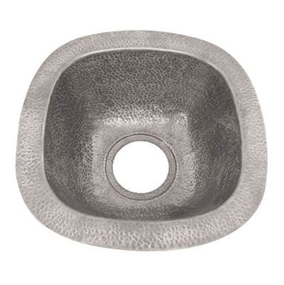 Barclay Trent Prep/bar Sink, 12'', Hammered - Pewter